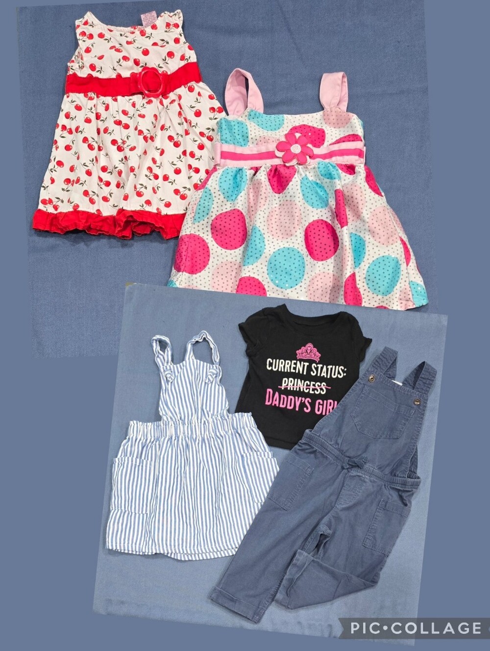 5PC Girls Clothing Bundle - 12M